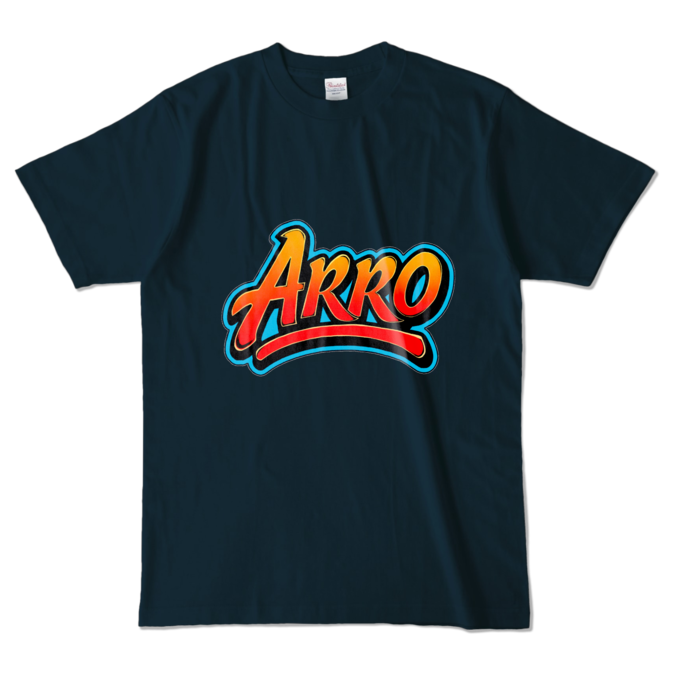 Color T-shirt - L - Navy