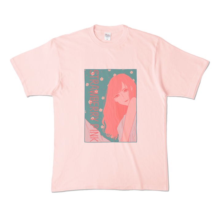 カラーTシャツ - XL - ライトピンク (淡色)