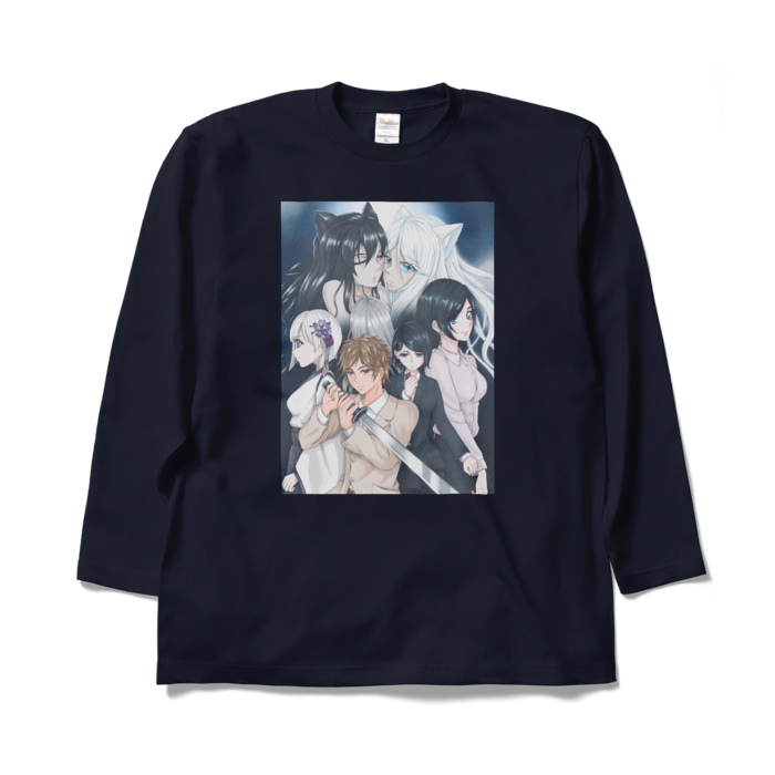 ロングスリーブTシャツ - XL - ネイビー