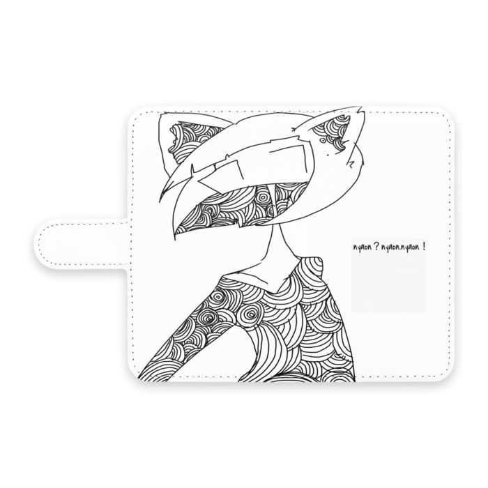 手帳型Androidケース - S - ストラップ穴 なし
