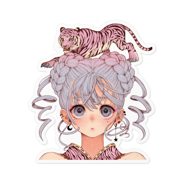 ステッカー - 100 x 100 (mm)