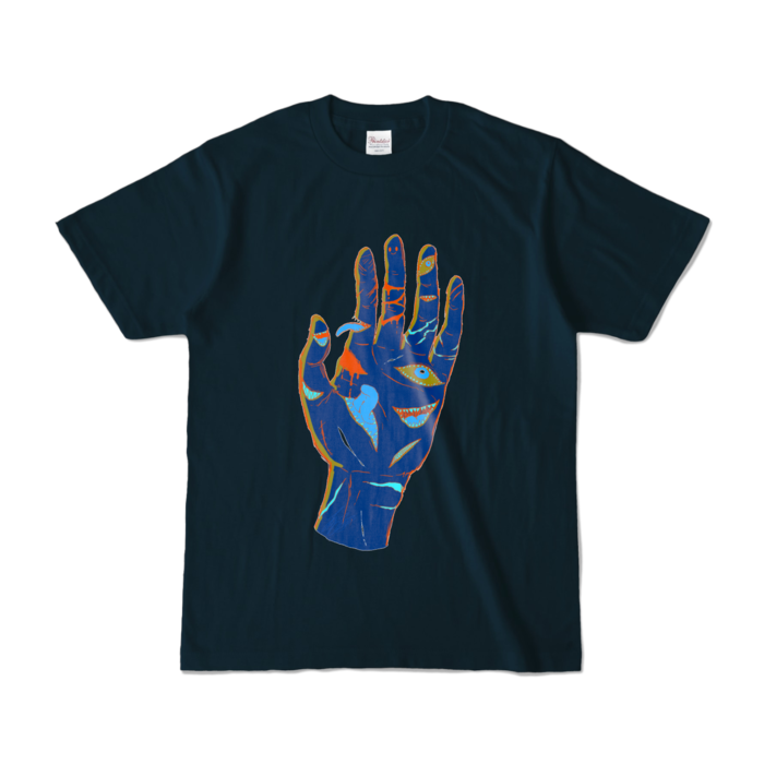 カラーTシャツ - S - ネイビー (濃色)