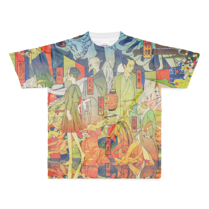フルグラフィックTシャツ - M - 正面印刷のみ