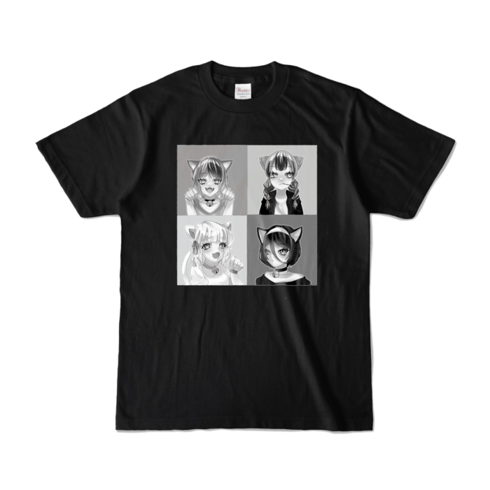 カラーTシャツ - S - ブラック (濃色)