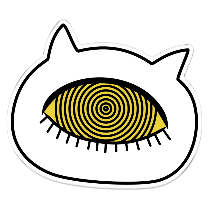 アクリルバッジ - 100 x 100 (mm)