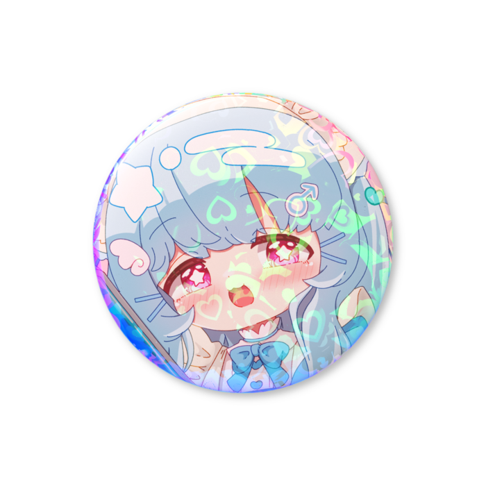 ホログラム缶バッジ - 44mm