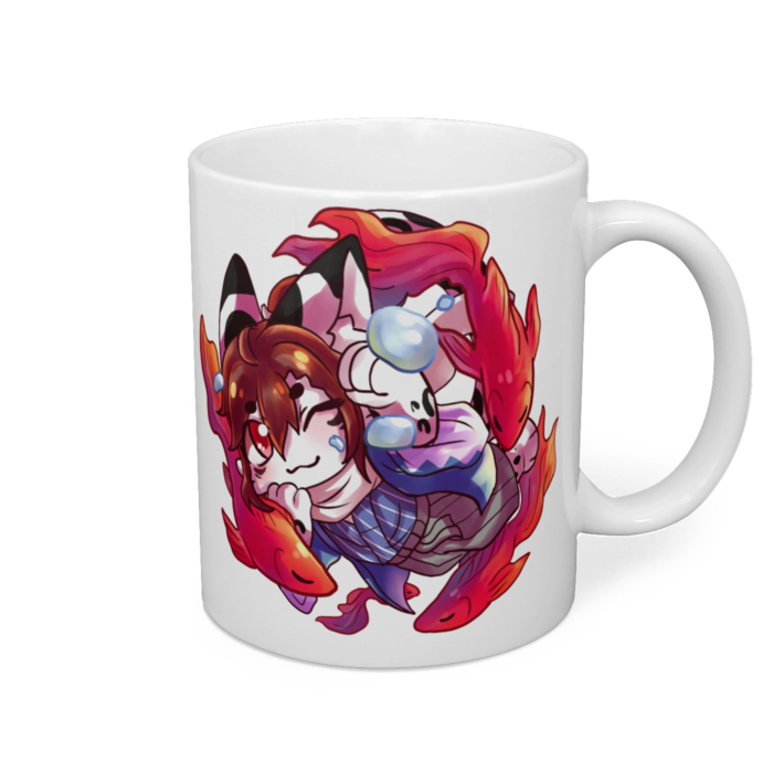 マグカップ - 直径 8 cm / 高さ 9.5 cm