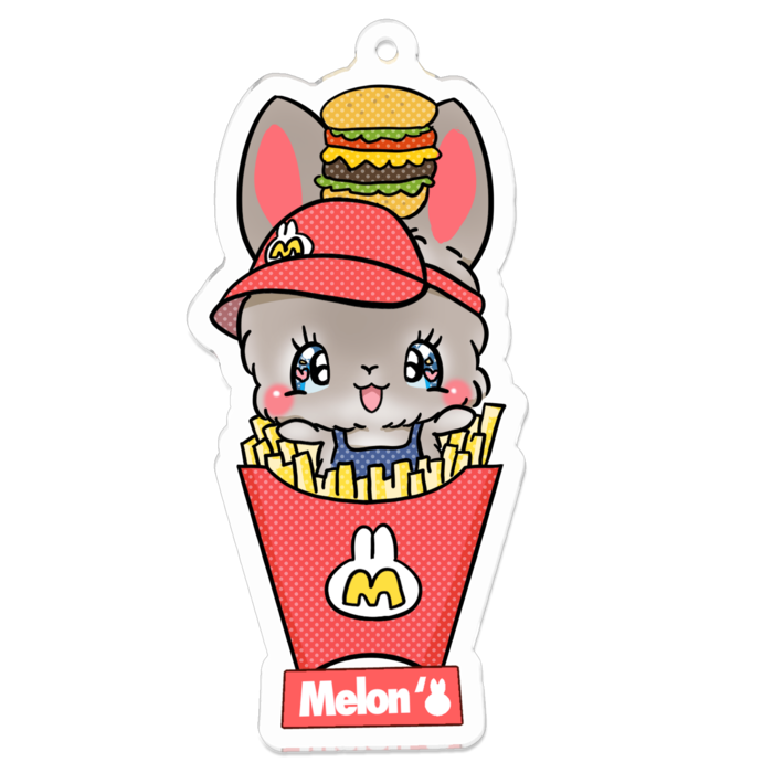 アクリルキーホルダー - 70 x 70 (mm)