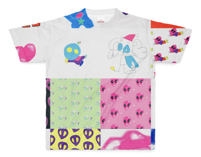 フルグラフィックTシャツ - M - 正面印刷のみ