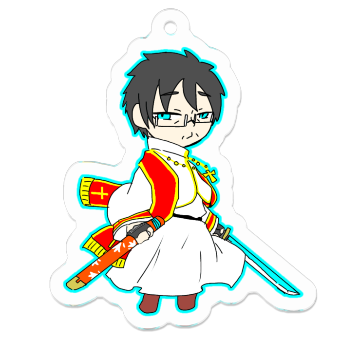 アクリルキーホルダー - 50 x 50 (mm)