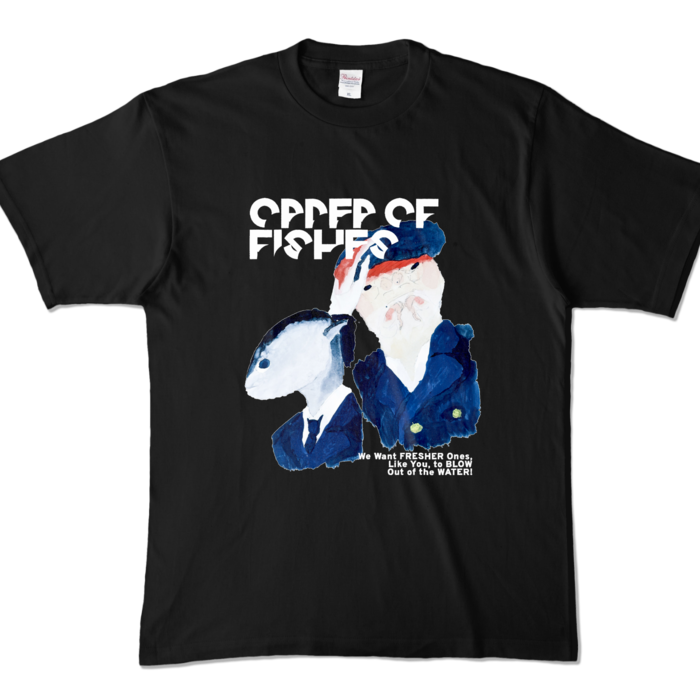 カラーTシャツ - XL - ブラック (濃色)