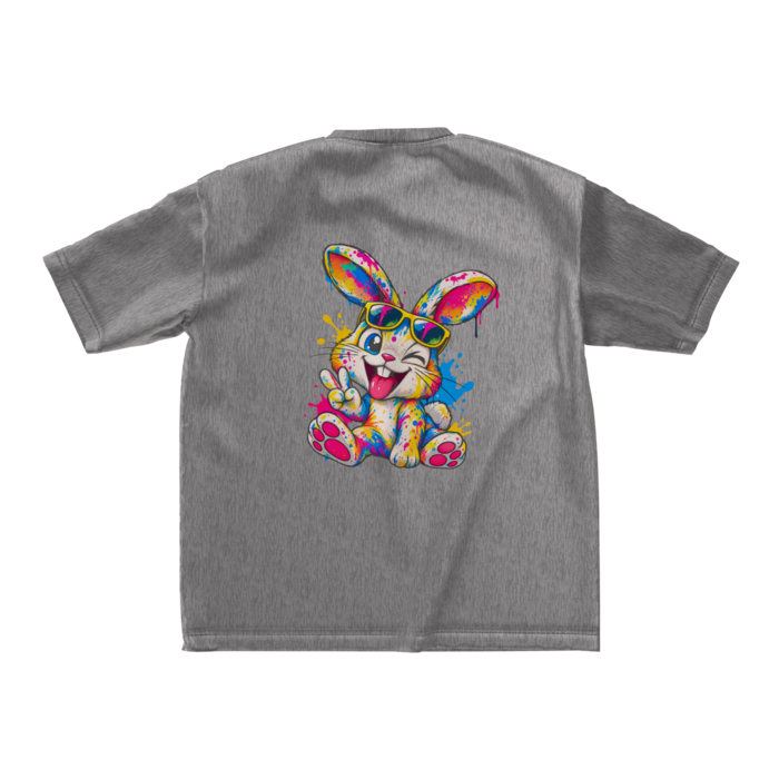 ビッグシルエットTシャツ - M - 背面(4)