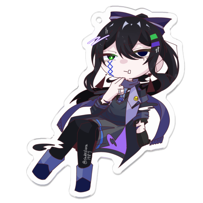 アクリルキーホルダー - 70 x 70 (mm)