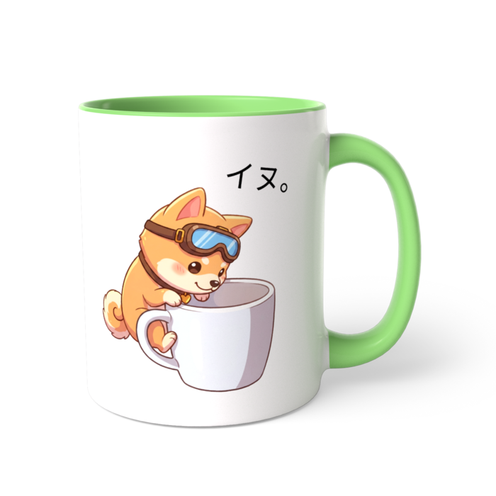 ツートンカラーマグカップ - 直径 8.2cm / 高さ 9.5cm