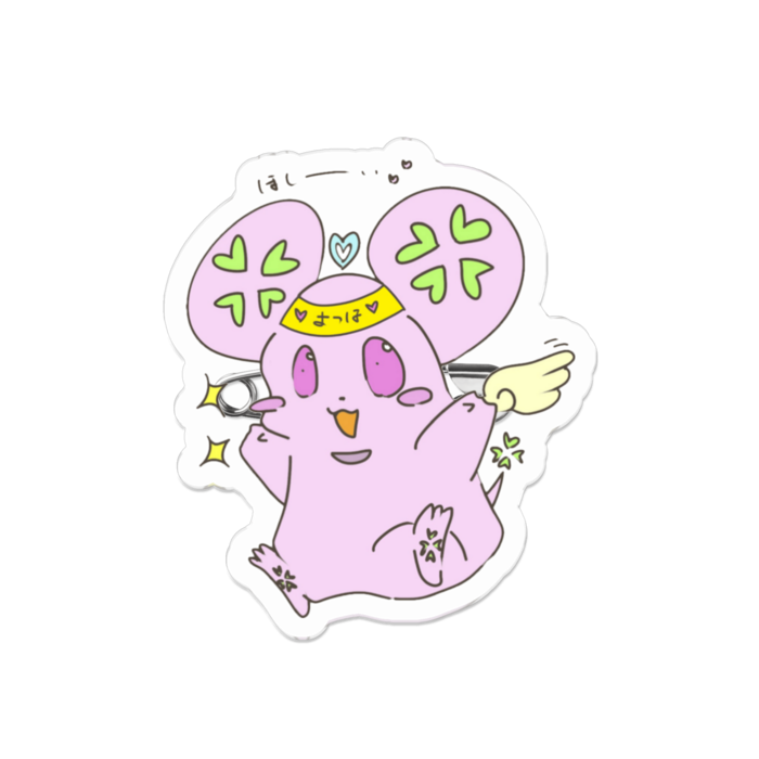 アクリルバッジ - 50 x 50 (mm)