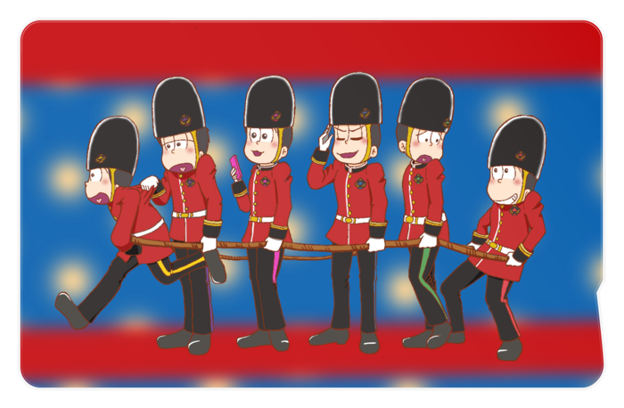 スプーン松 電車ごっこver Icカードステッカー Yukuyuku Booth