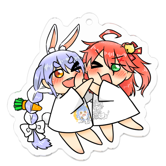 アクリルキーホルダー - 50 x 50 (mm)