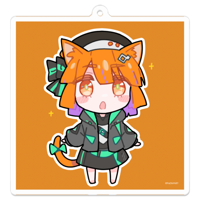 アクリルキーホルダー - 70 x 70 (mm)