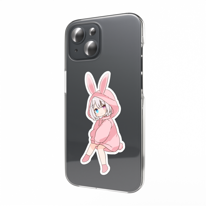 スマホステッカー(うさぎ)