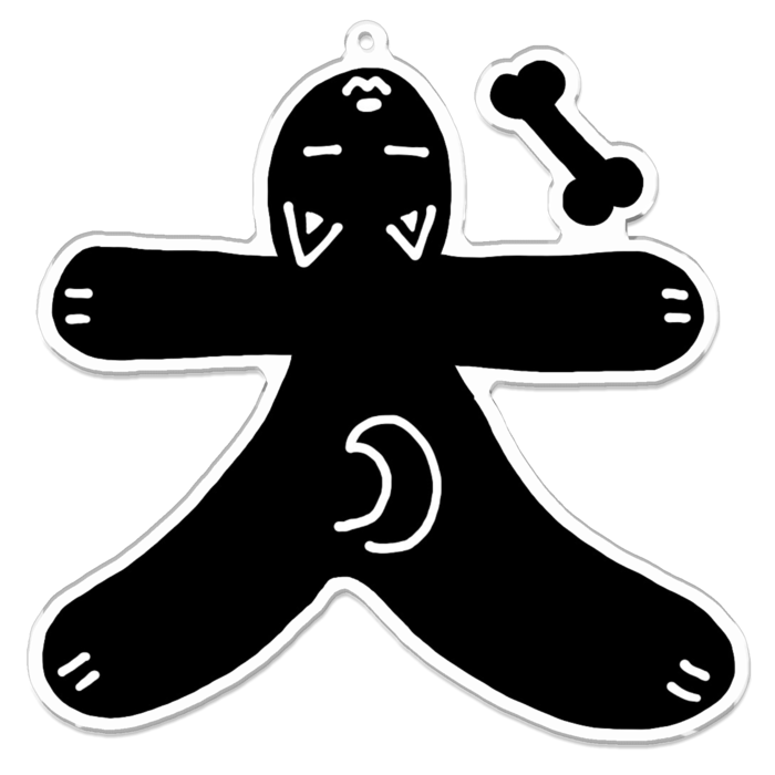 アクリルキーホルダー - 100 x 100 (mm)