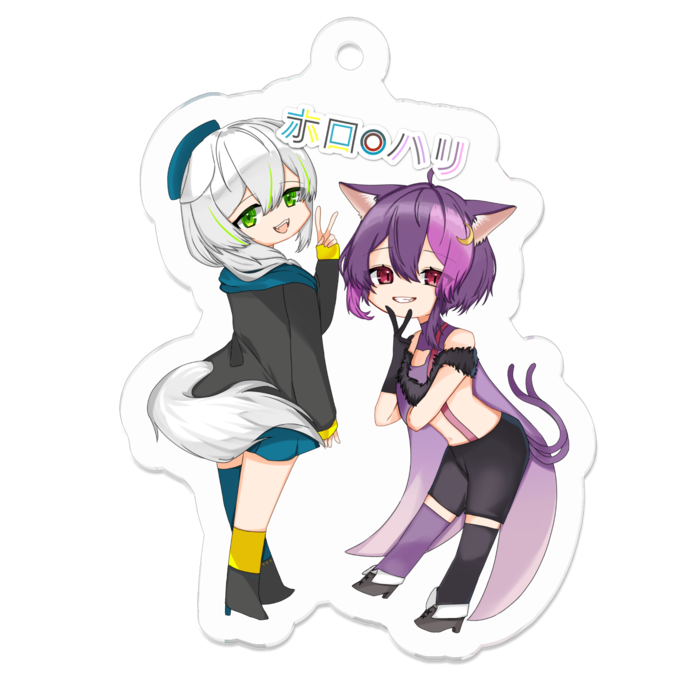 アクリルキーホルダー - 50 x 50 (mm)
