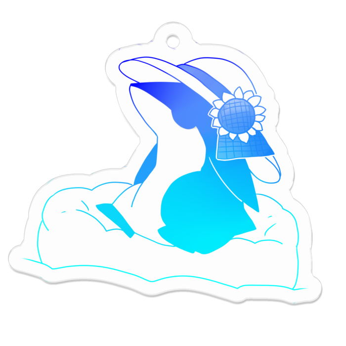 アクリルキーホルダー - 50 x 50 (mm)