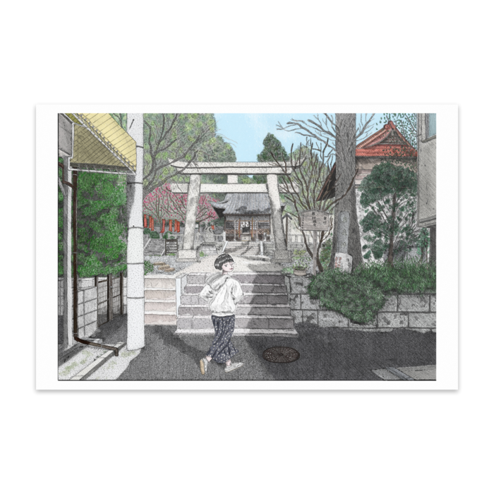 ポストカード(10枚セット) - ヴァンヌーボVGスノーホワイト195kg