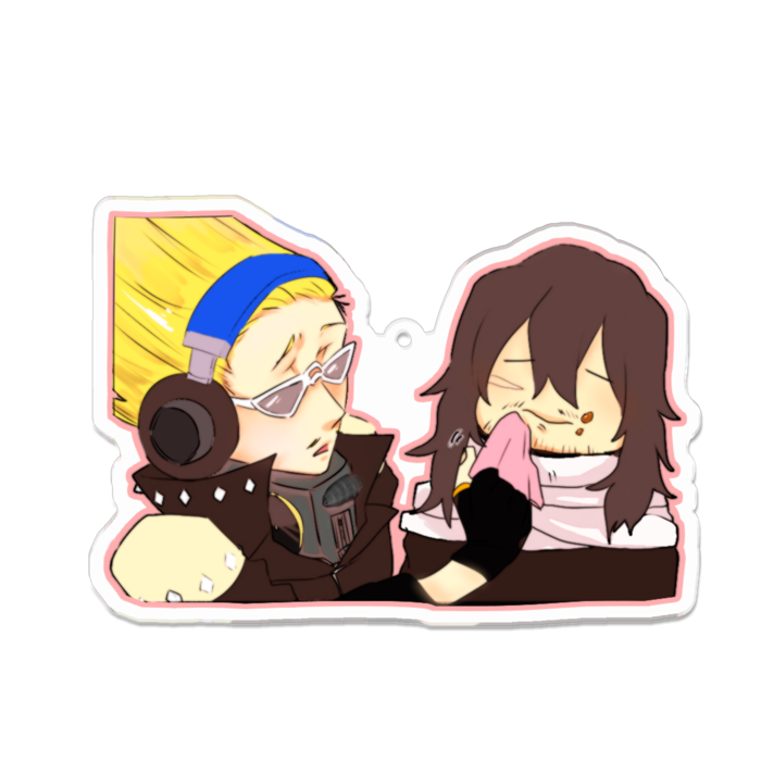 アクリルキーホルダー - 100 x 100 (mm)