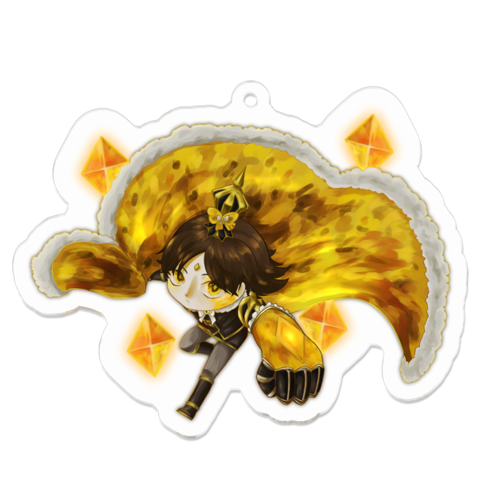 アクリルキーホルダー - 70 x 70 (mm)