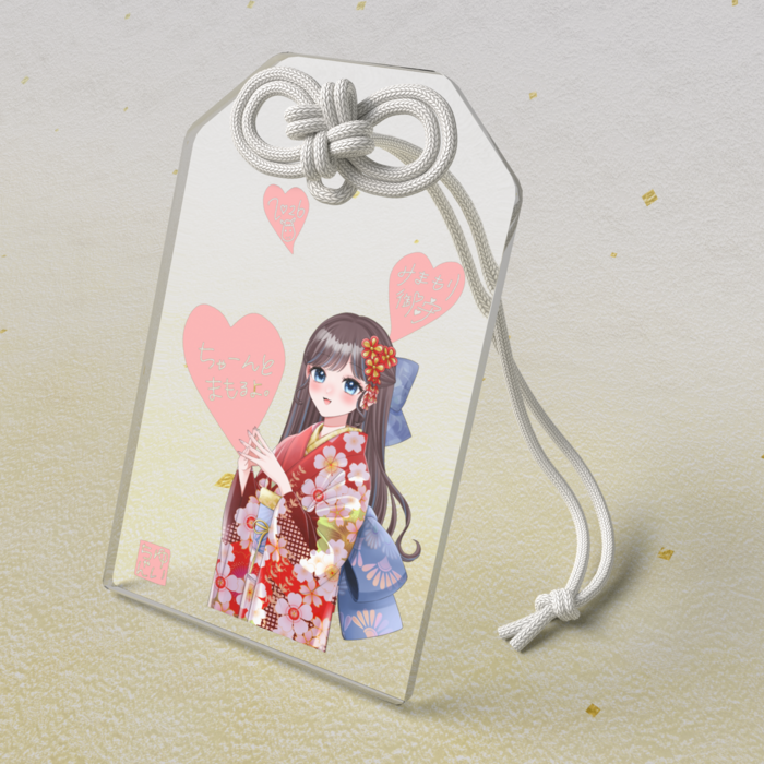 アクリルお守り - 50 × 80mm(1)