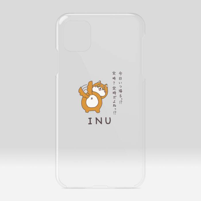 クリアiPhoneケース - iPhone11