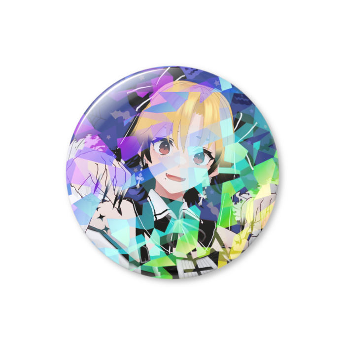 【3D】ホログラム 缶バッジ(76 mm)