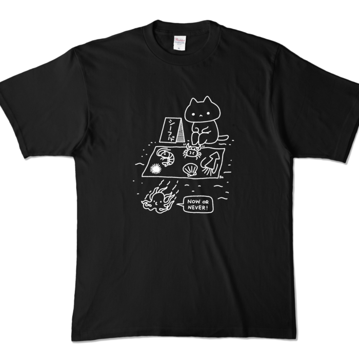 カラーTシャツ - XL - ブラック (濃色)