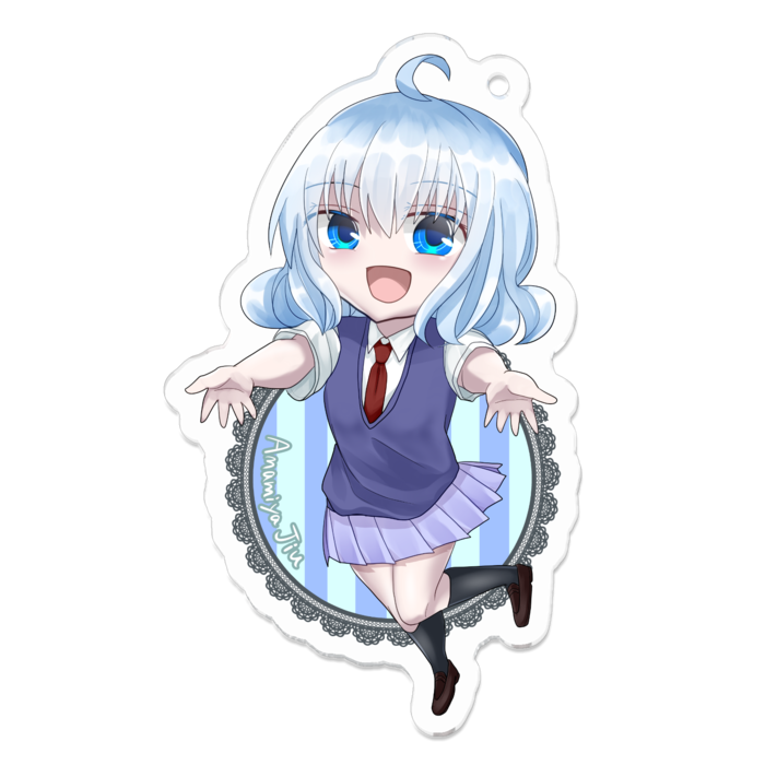 アクリルキーホルダー - 70 x 70 (mm)