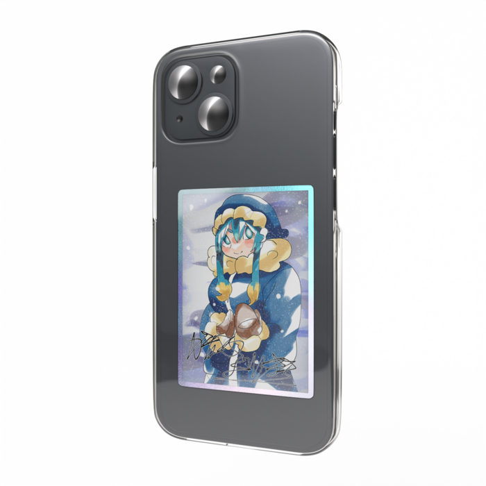 オーロラスマホステッカー - 縦