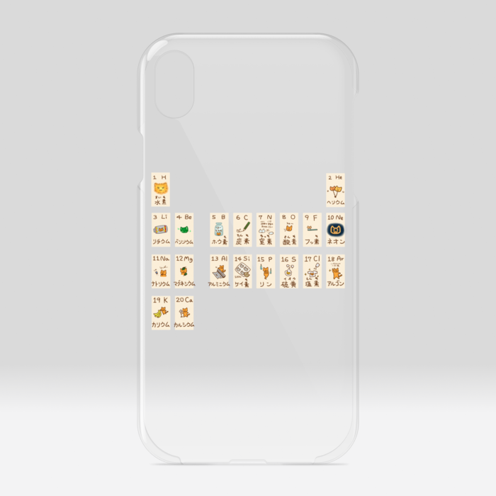 クリアiPhoneケース - iPhone XR