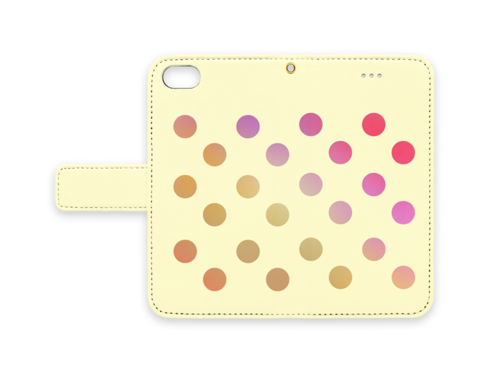 手帳型iPhoneケース - iPhone7 - ストラップ穴 あり