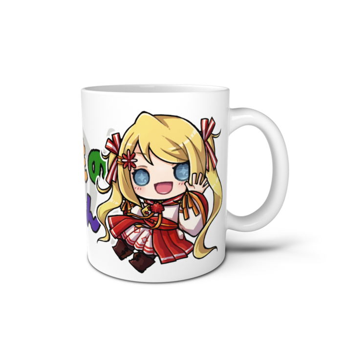 マグカップ - 直径 8 cm / 高さ 9.5 cm