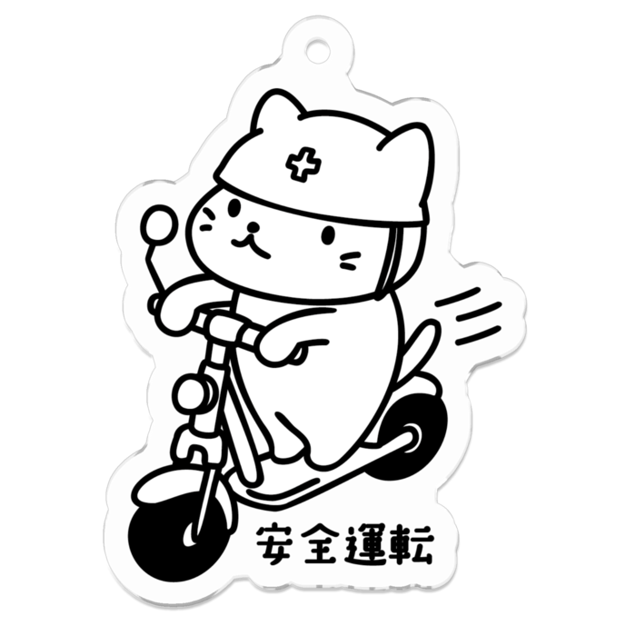 アクリルキーホルダー - 50 x 50 (mm)