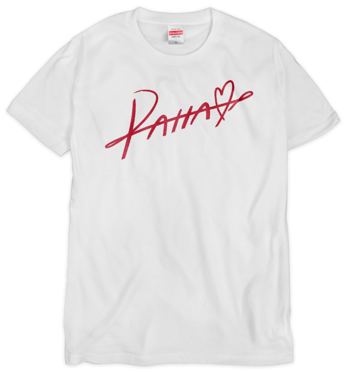 MAMA’S サインTシャツ ホワイト(シルクスクリーン印刷) - XL - 1色