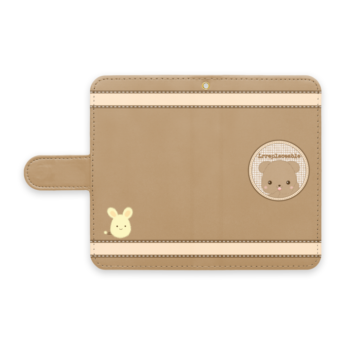 手帳型Androidケース - S - ストラップ穴 あり