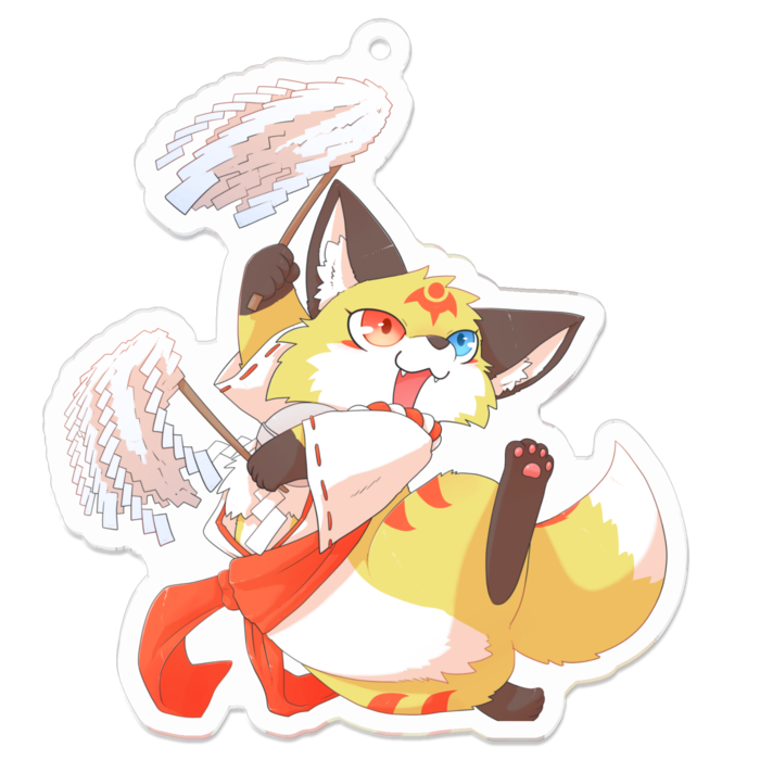 アクリルキーホルダー - 70 x 70 (mm)