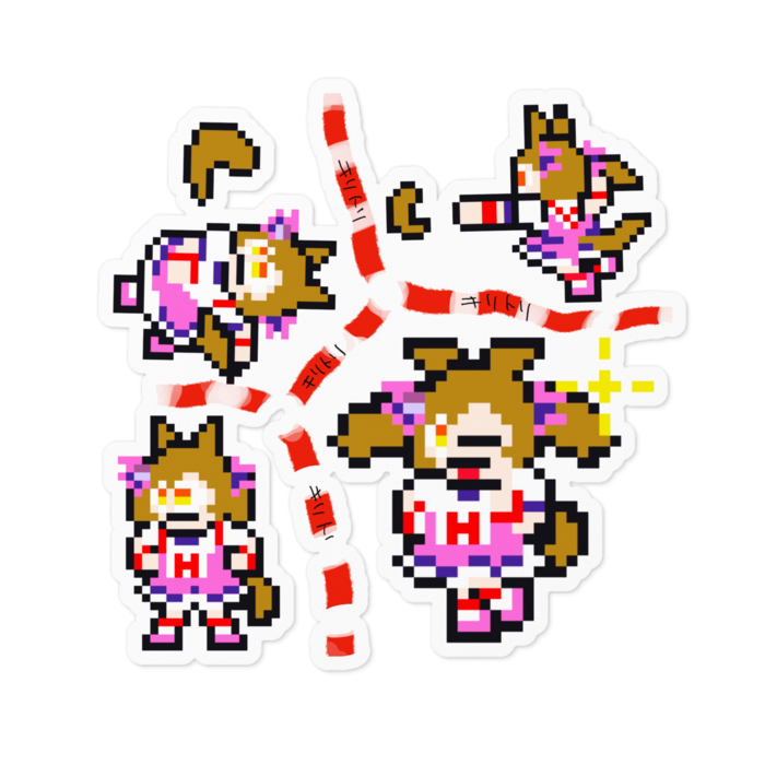 ステッカー - 100 x 100 (mm)