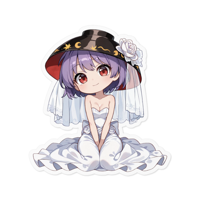 ステッカー - 100 x 100 (mm)(キャラのみ)