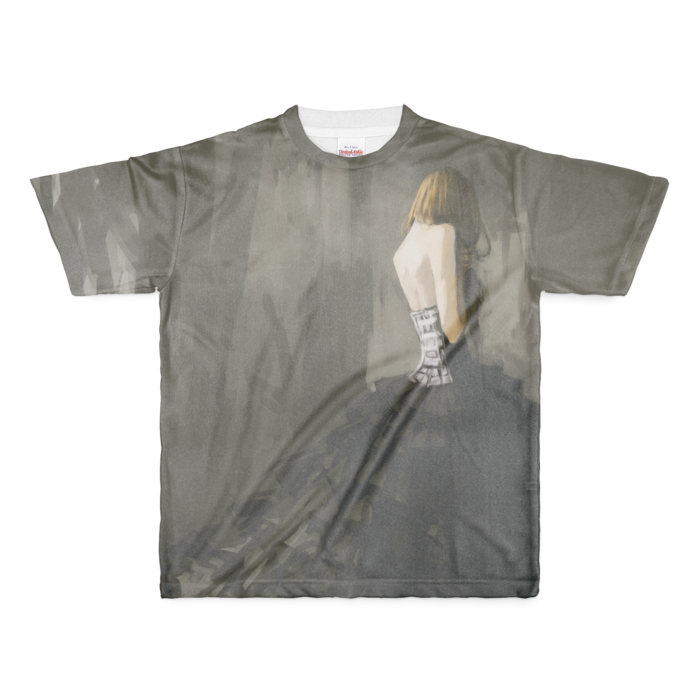 フルグラフィックTシャツ - M - 正面印刷のみ