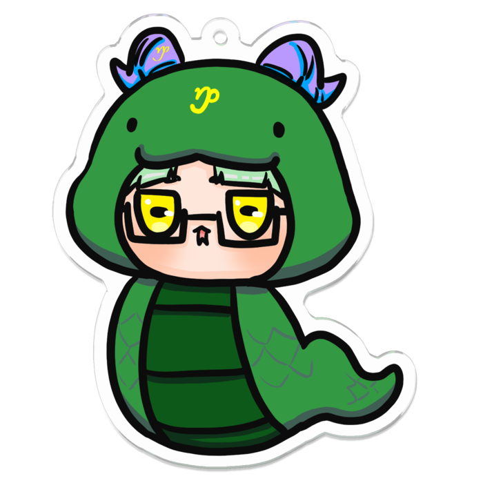 アクリルキーホルダー - 70 x 70 (mm)
