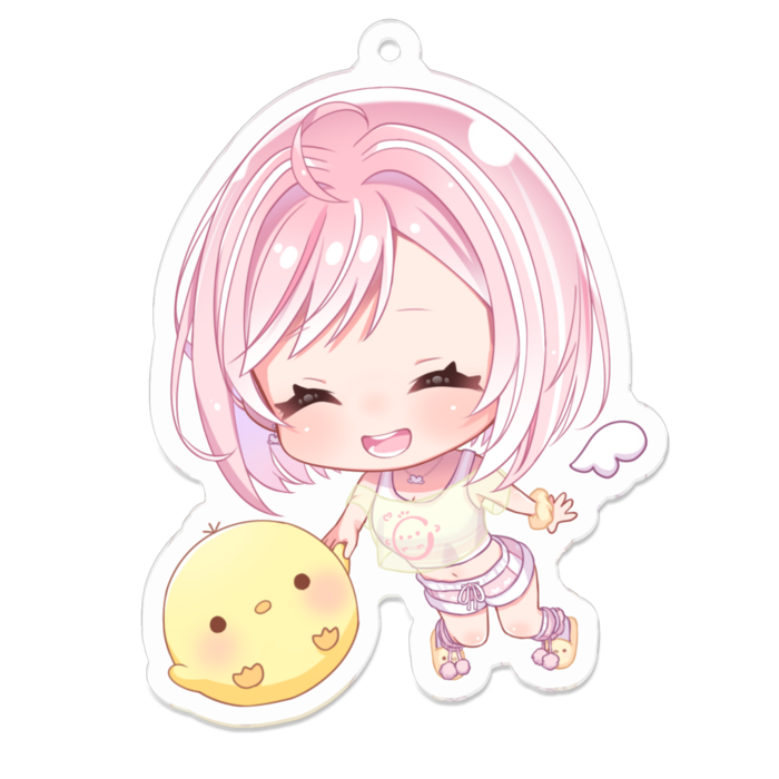 アクリルキーホルダー - 70 x 70 (mm)