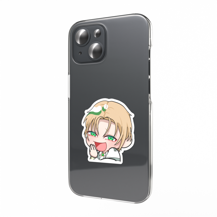 〜クシシ〜スマホステッカー - W55 × H91mm 以内(1)