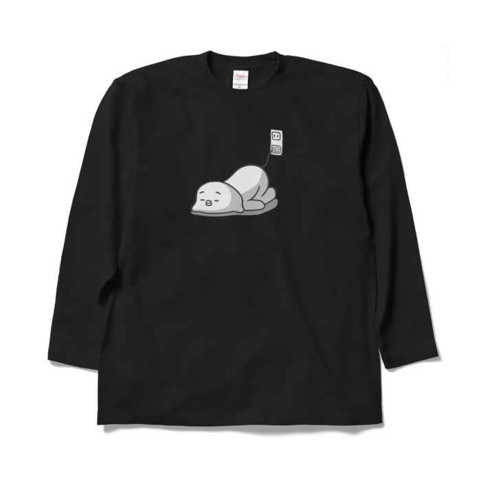 ロングスリーブTシャツ - XL - ブラック