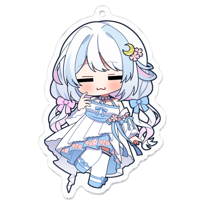 アクリルキーホルダー（コーティング） - 70 x 70 (mm)